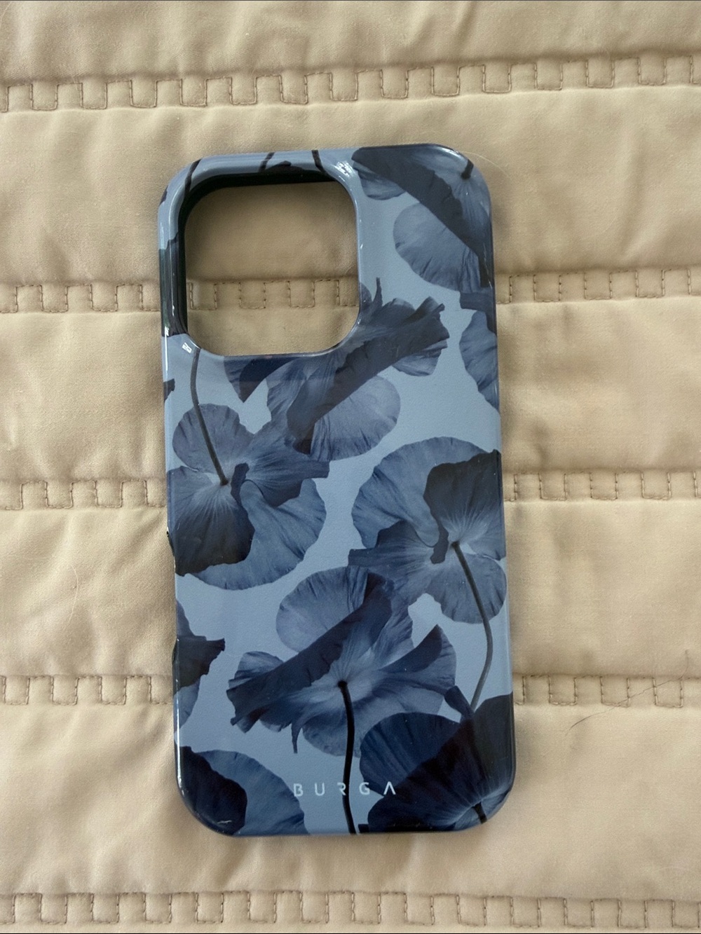 BURGA Blue Floral Protective Phone Case